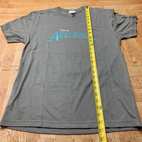 Andi Mack Shirt Gray Medium Disney Channel Original 50/25/25 Soft Logo Tee - Picture 7 of 9